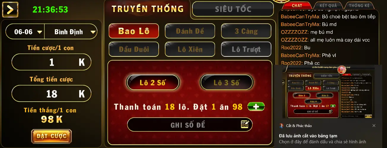 Lô đề Go88 - Cơ hội làm giàu với tỷ lệ ăn 1:99