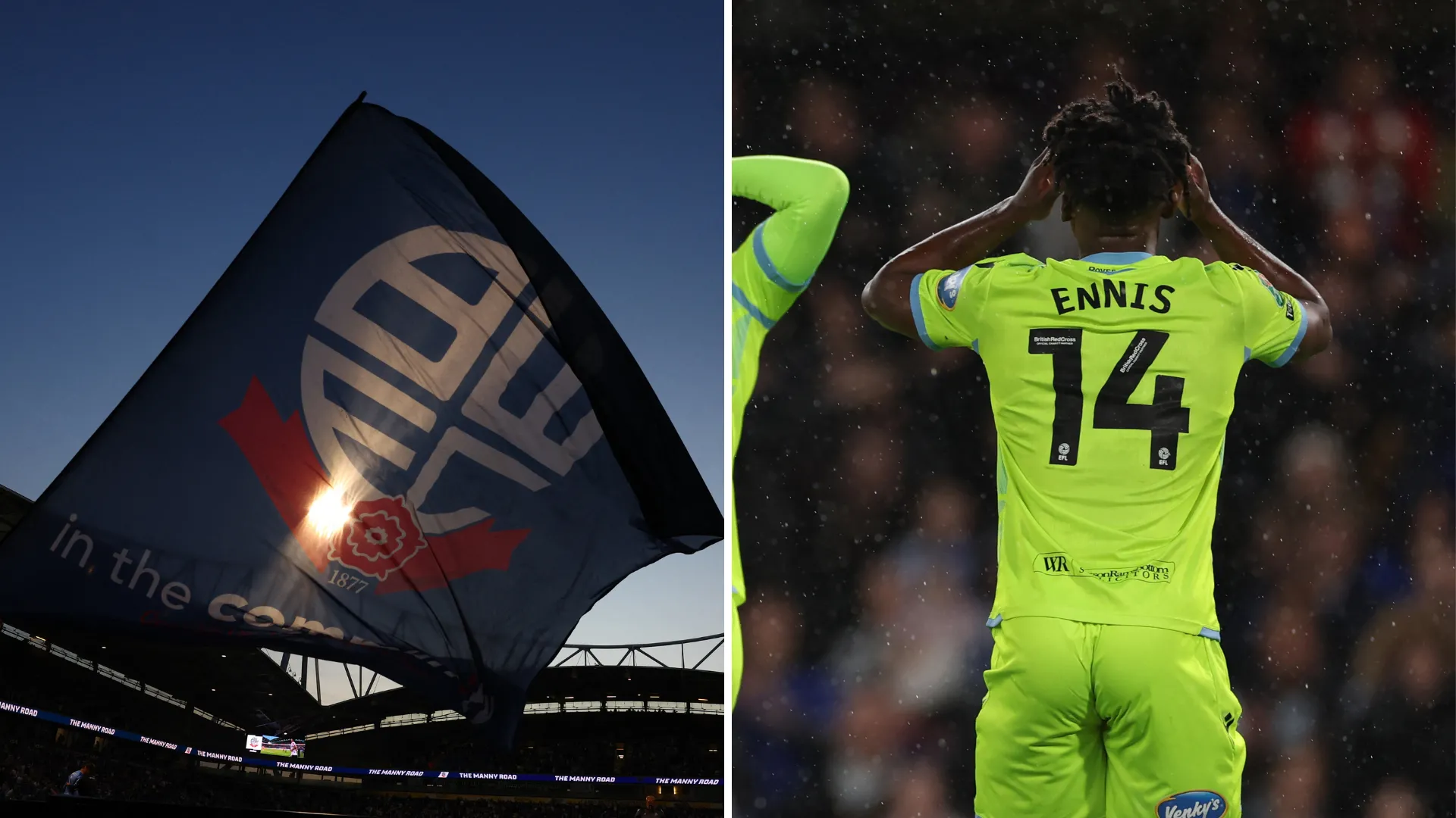 Cầu thủ Niall Ennis, mục tiêu chuyển nhượng tiềm năng của Bolton Wanderers