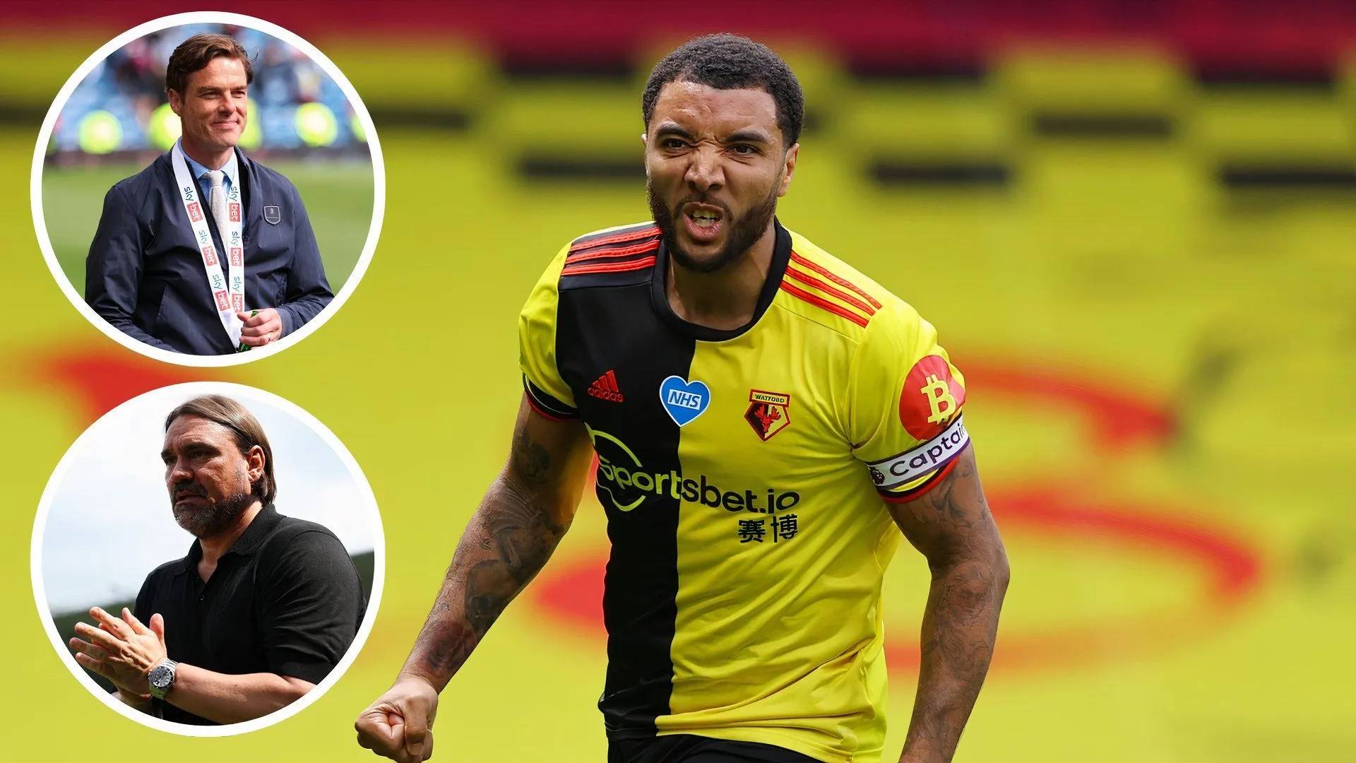 Huấn luyện viên Daniel Farke của Leeds United cùng các nhân vật bóng đá Anh thảo luận về mùa giải mới