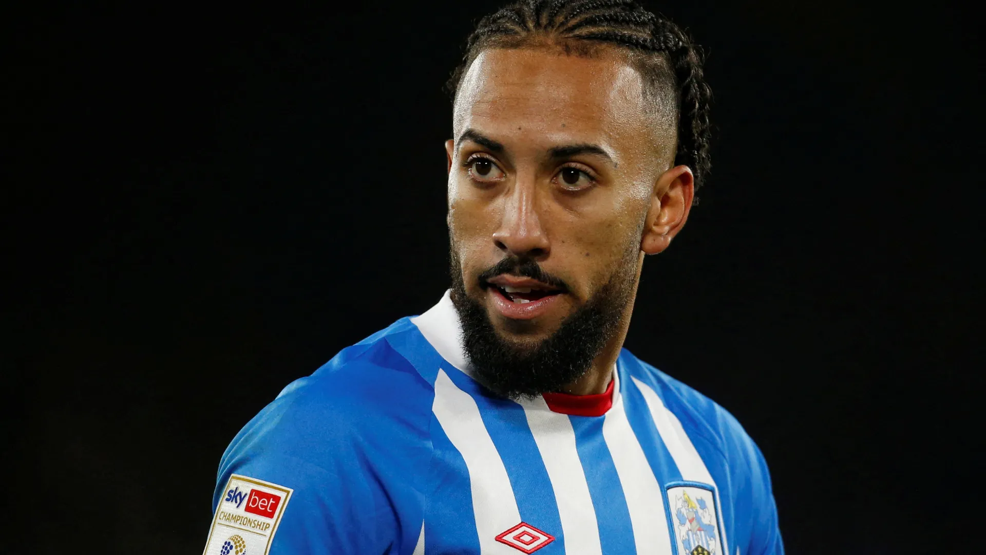 Cầu thủ Huddersfield Town trong trận đấu tại giải bóng đá Anh