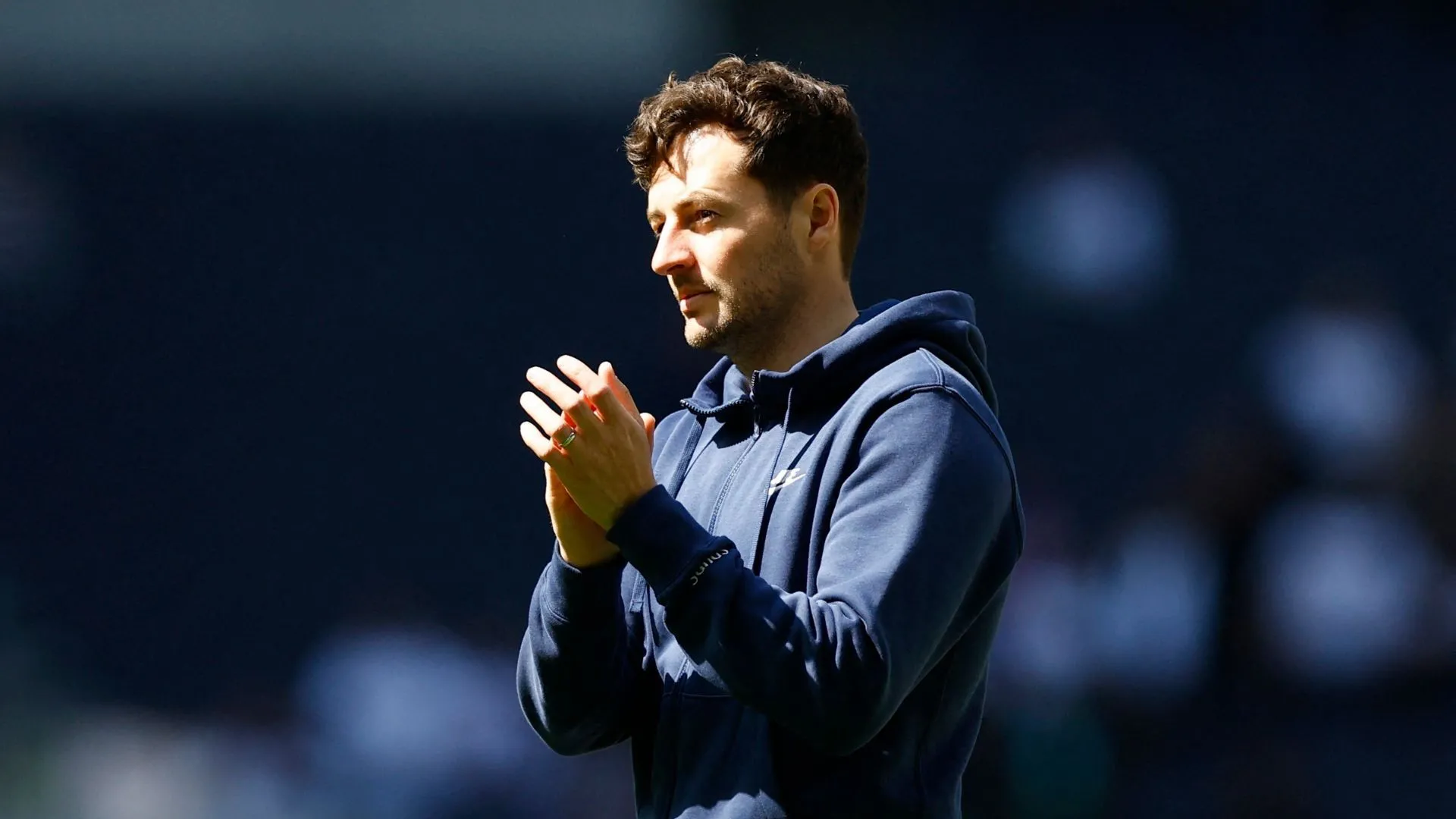 HLV Ryan Mason, người từng làm việc tại Tottenham và nay dẫn dắt West Brom