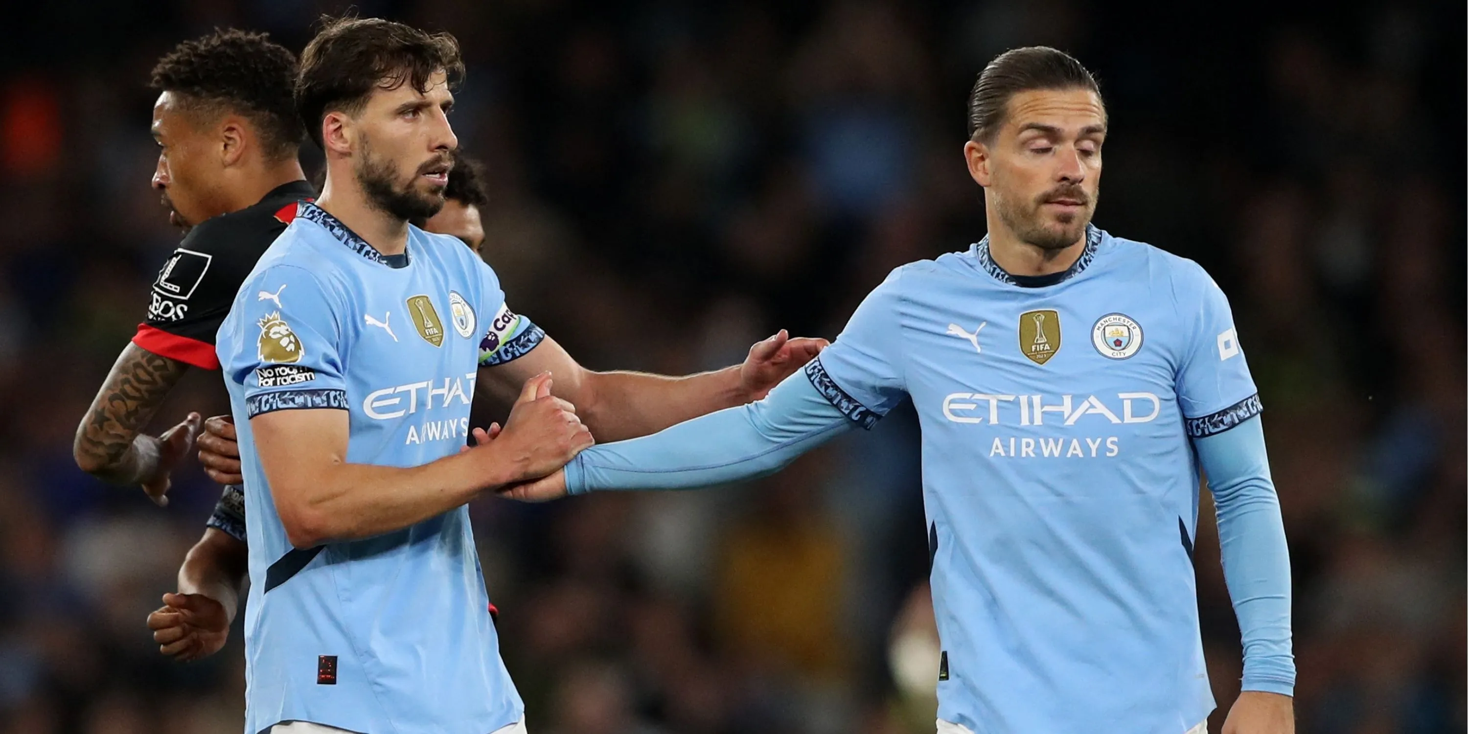 Jack Grealish trong màu áo Manchester City tại Premier League