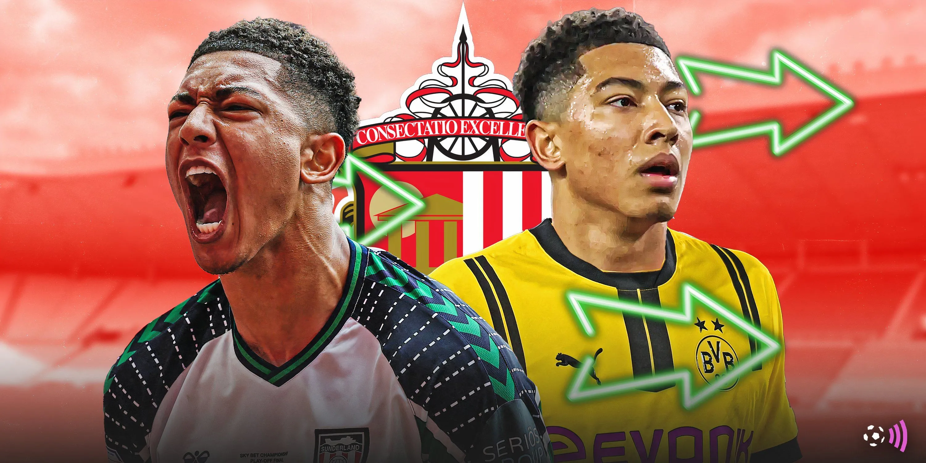 Jobe Bellingham thi đấu cho Sunderland ở Championship mùa giải trước