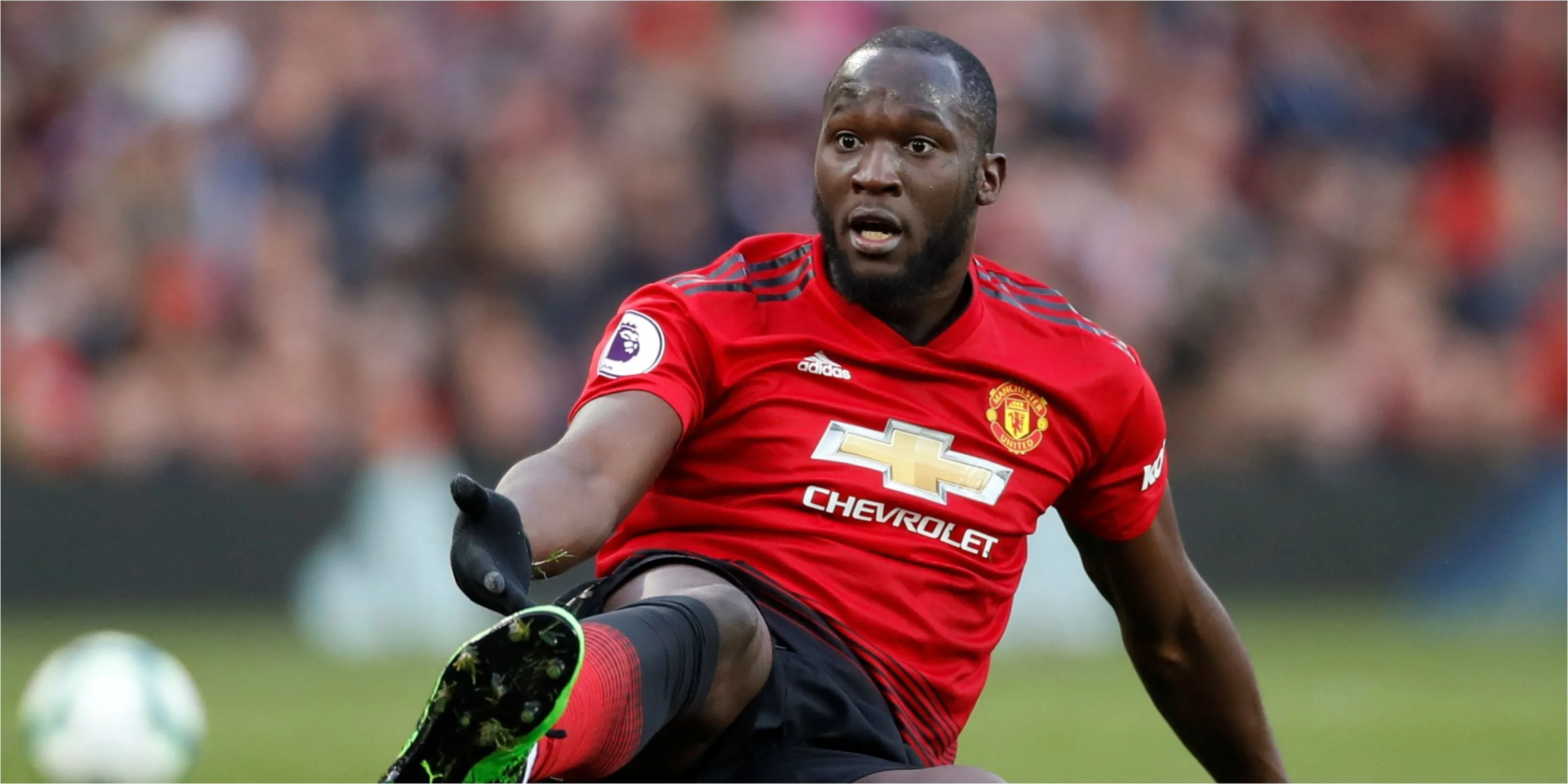 Romelu Lukaku trong màu áo Manchester United