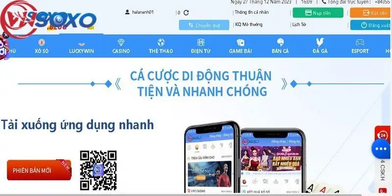 Tải app Vnsoxo siêu tốc, trải nghiệm giải trí đỉnh cao