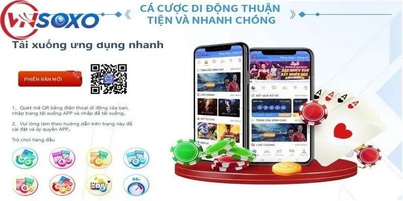 Tải app Vnsoxo siêu tốc, trải nghiệm giải trí đỉnh cao