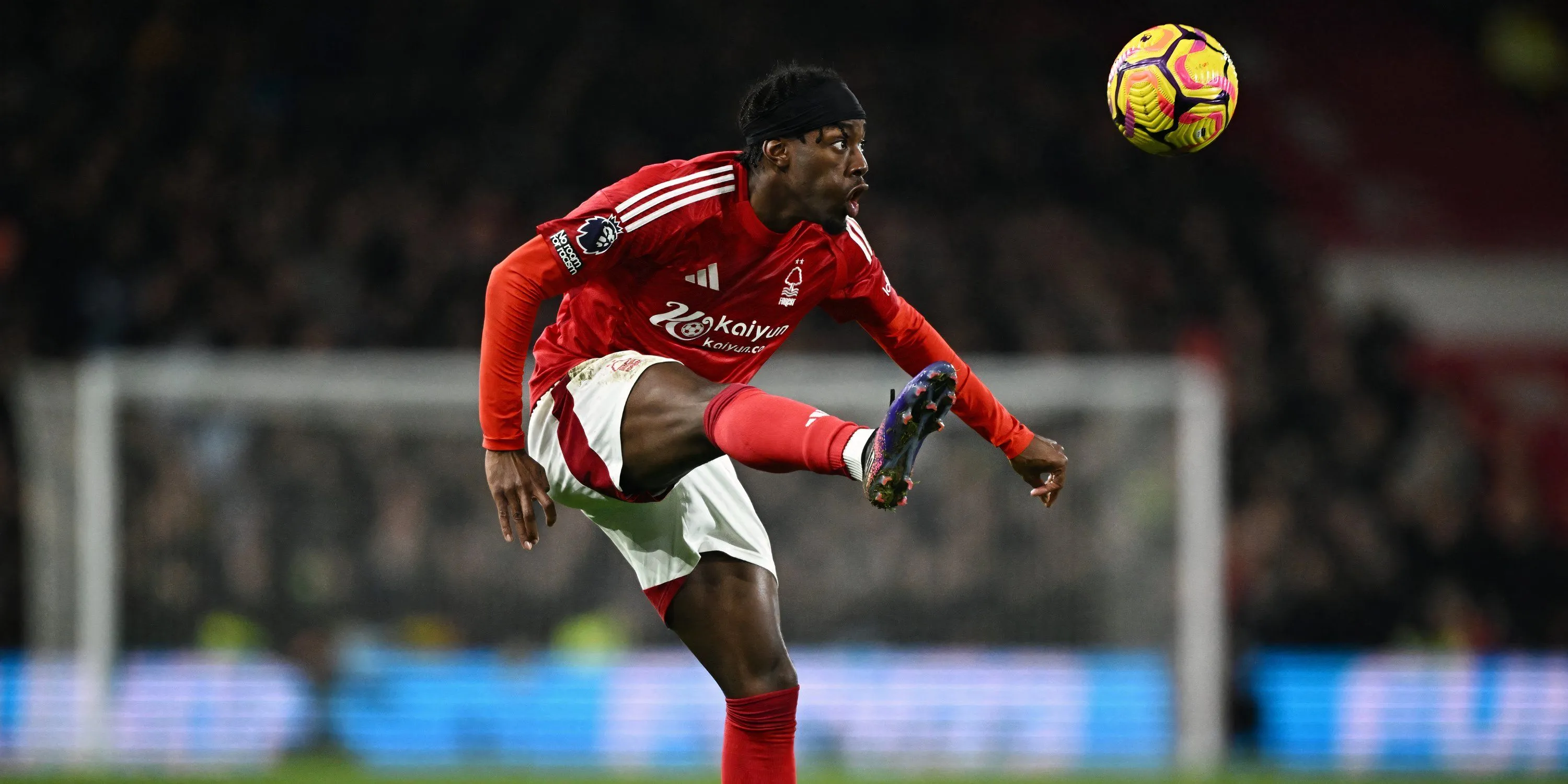 Anthony Elanga trong màu áo đội bóng Nottingham Forest