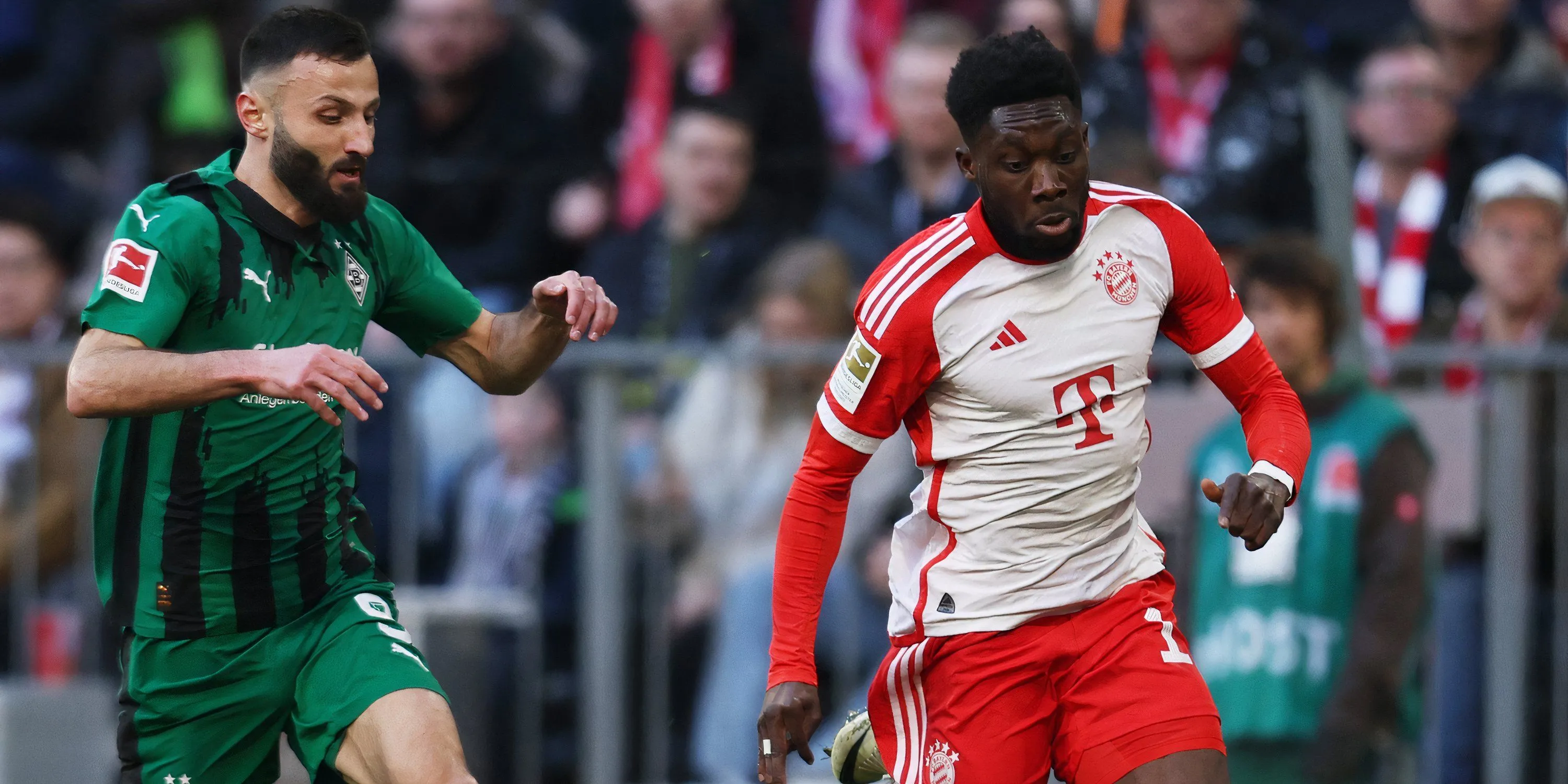 Franck Honorat, mục tiêu chuyển nhượng của Leeds United, trong màu áo Monchengladbach