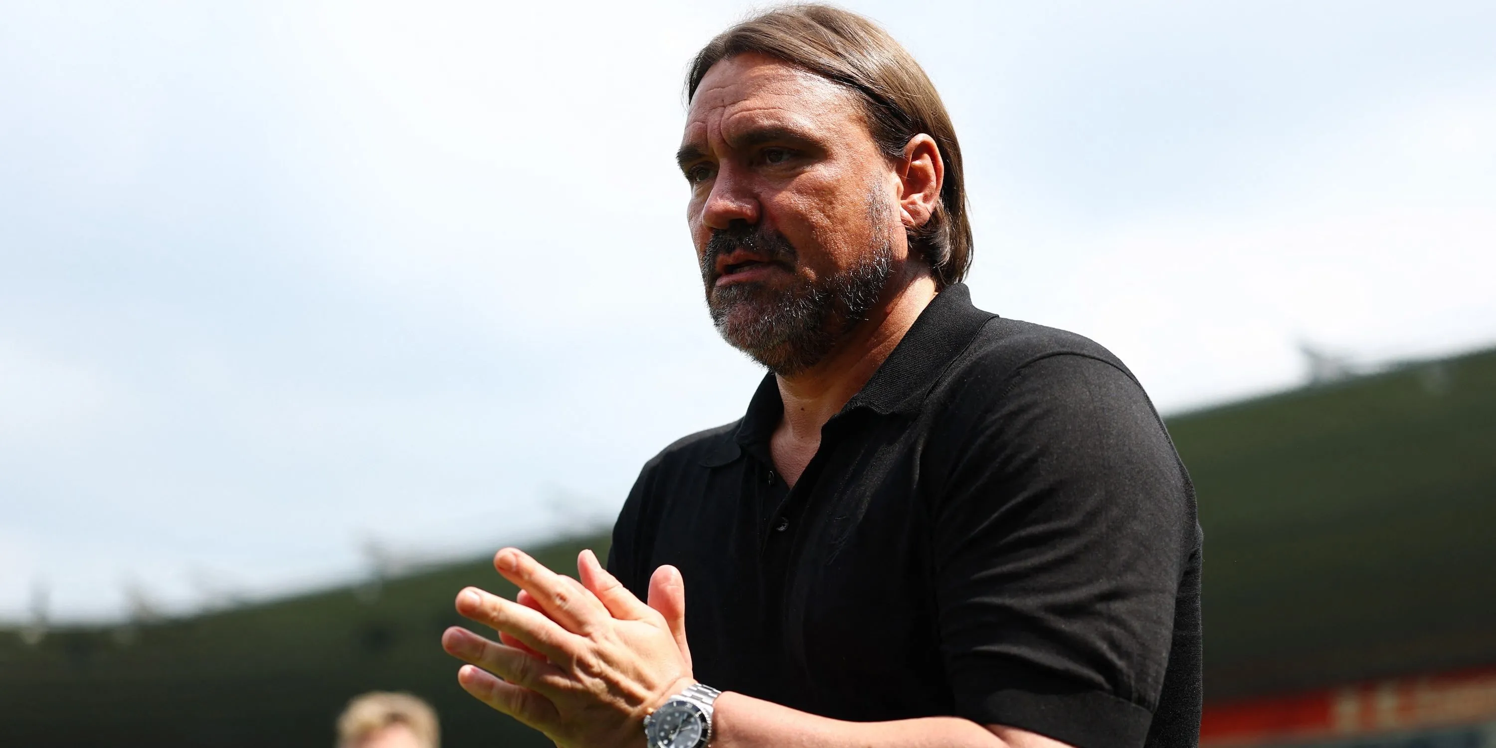 HLV Daniel Farke của Leeds United trước trận đấu Premier League