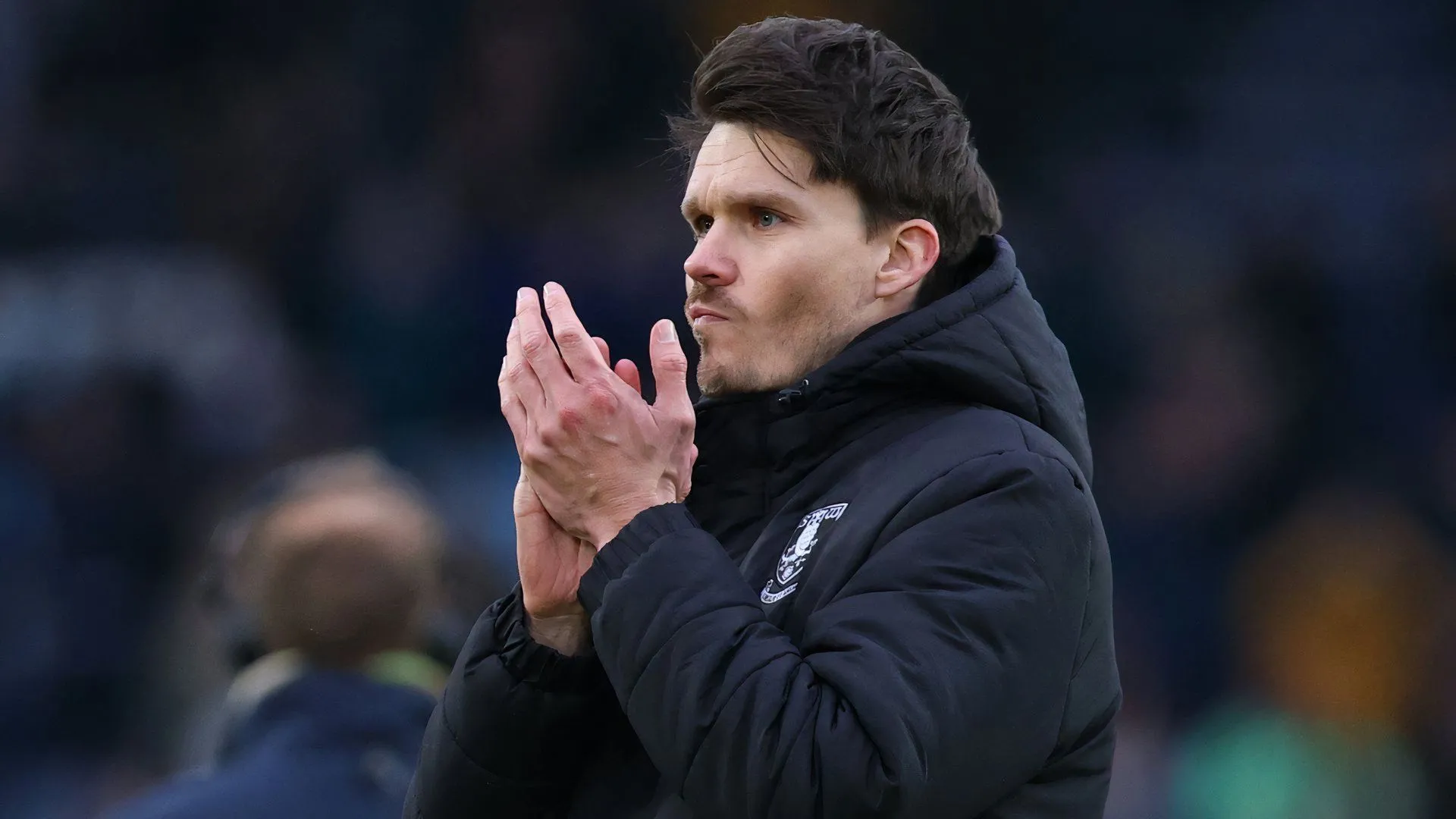 Huấn luyện viên Danny Rohl của Sheffield Wednesday trong một trận đấu tại Championship
