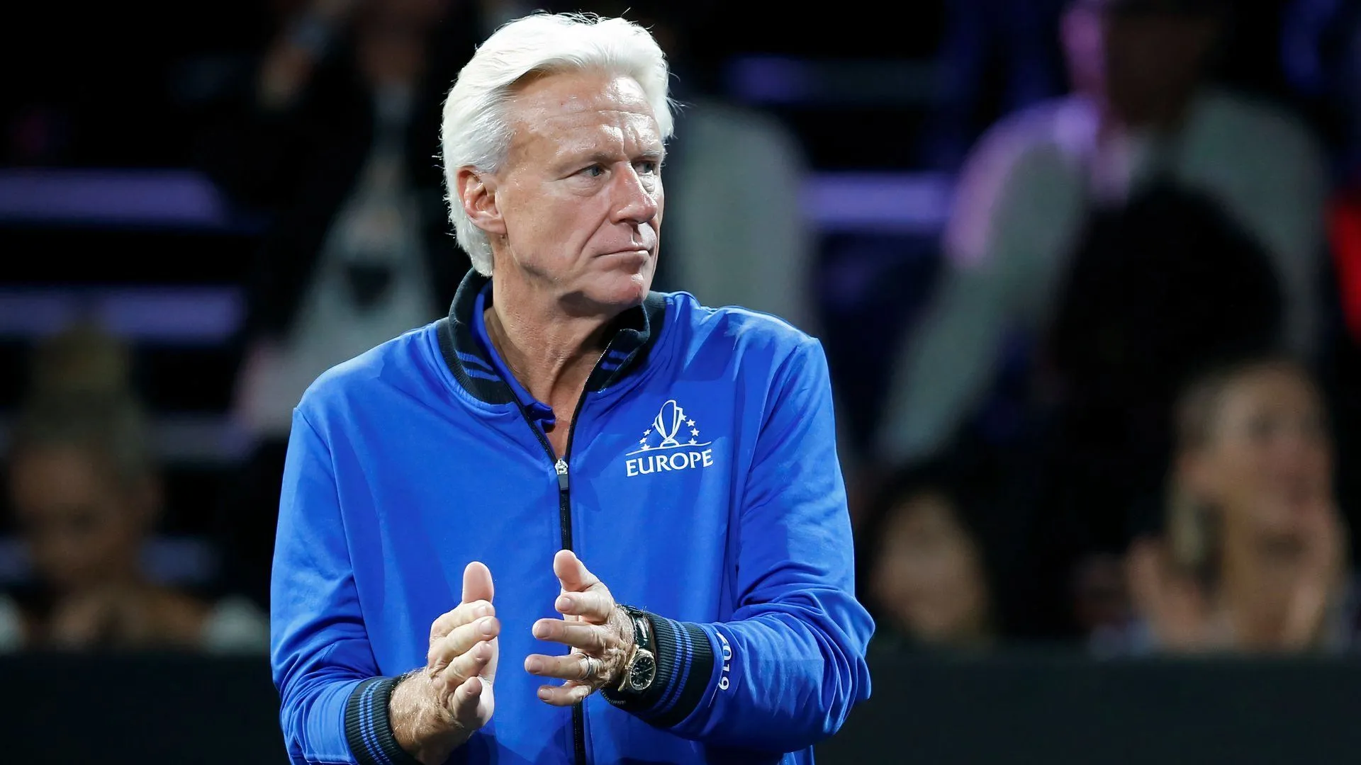 Huyền thoại quần vợt Bjorn Borg, người từng 5 lần vô địch Wimbledon và là fan của Charlton Athletic