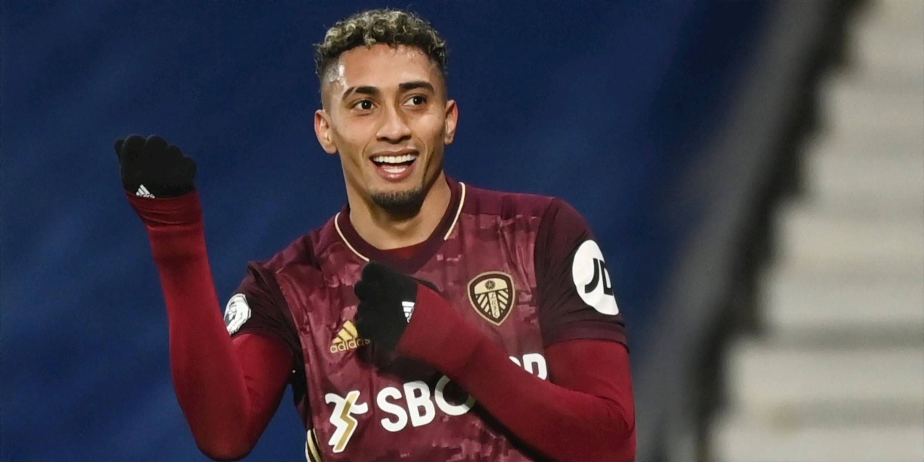 Raphinha trong màu áo Leeds United