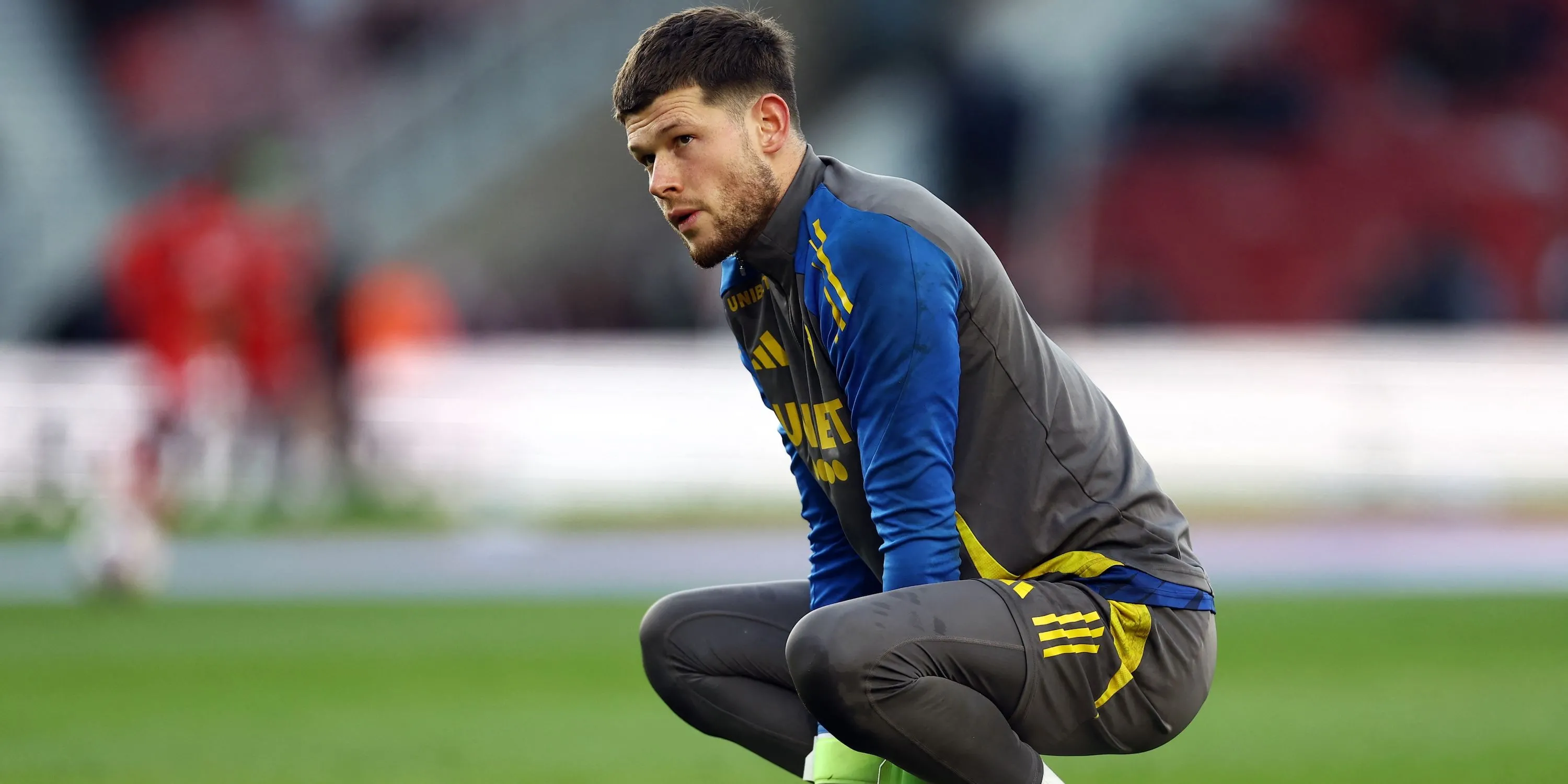 Thủ môn Illan Meslier của Leeds United