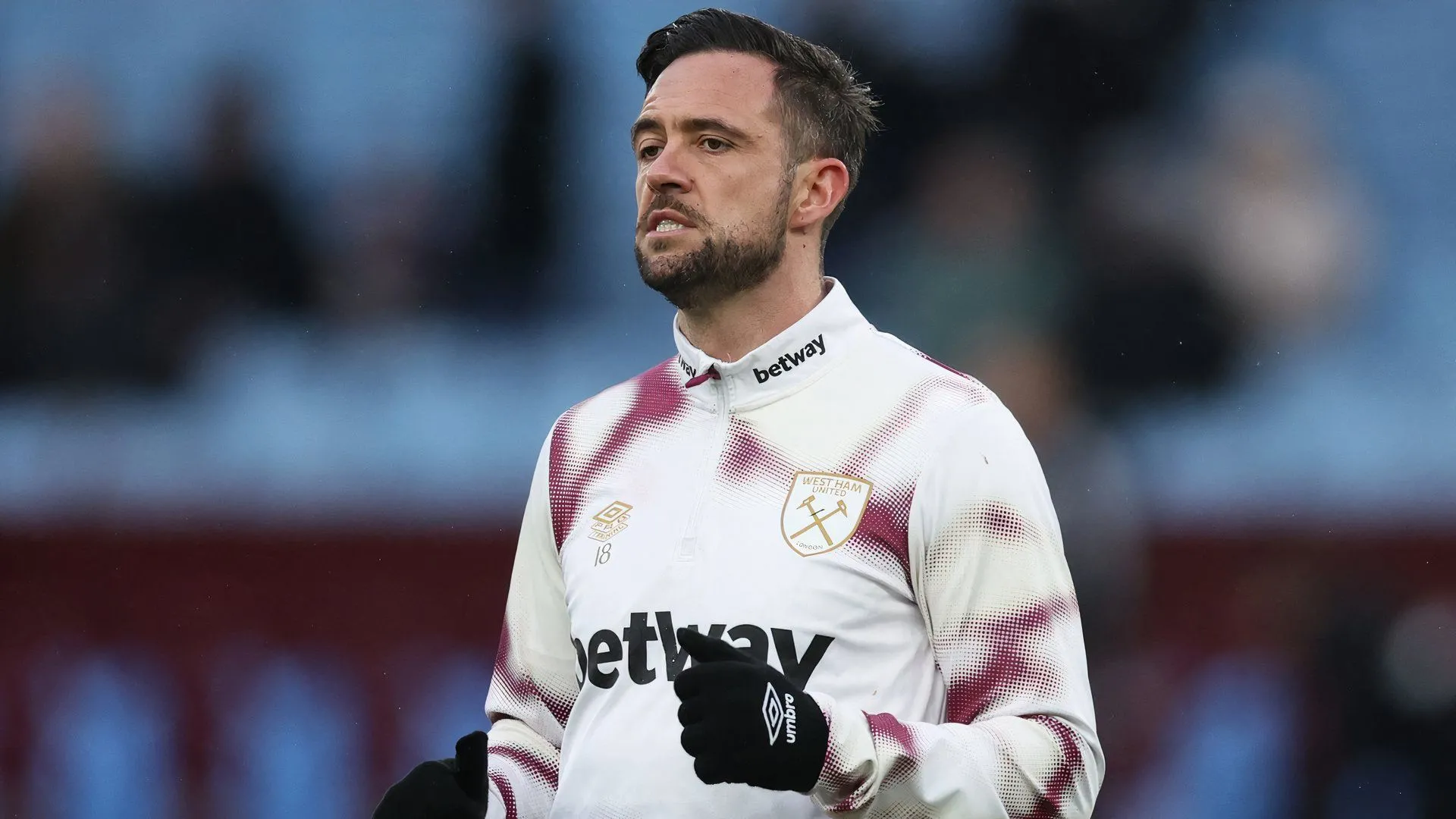 Tiền đạo Danny Ings trong trận đấu cho West Ham United, mục tiêu chuyển nhượng của Middlesbrough.