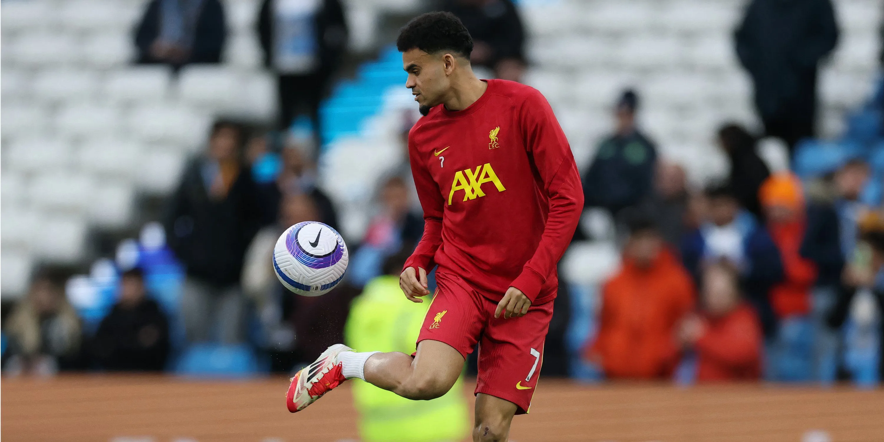 Tiền đạo Luis Diaz của Liverpool