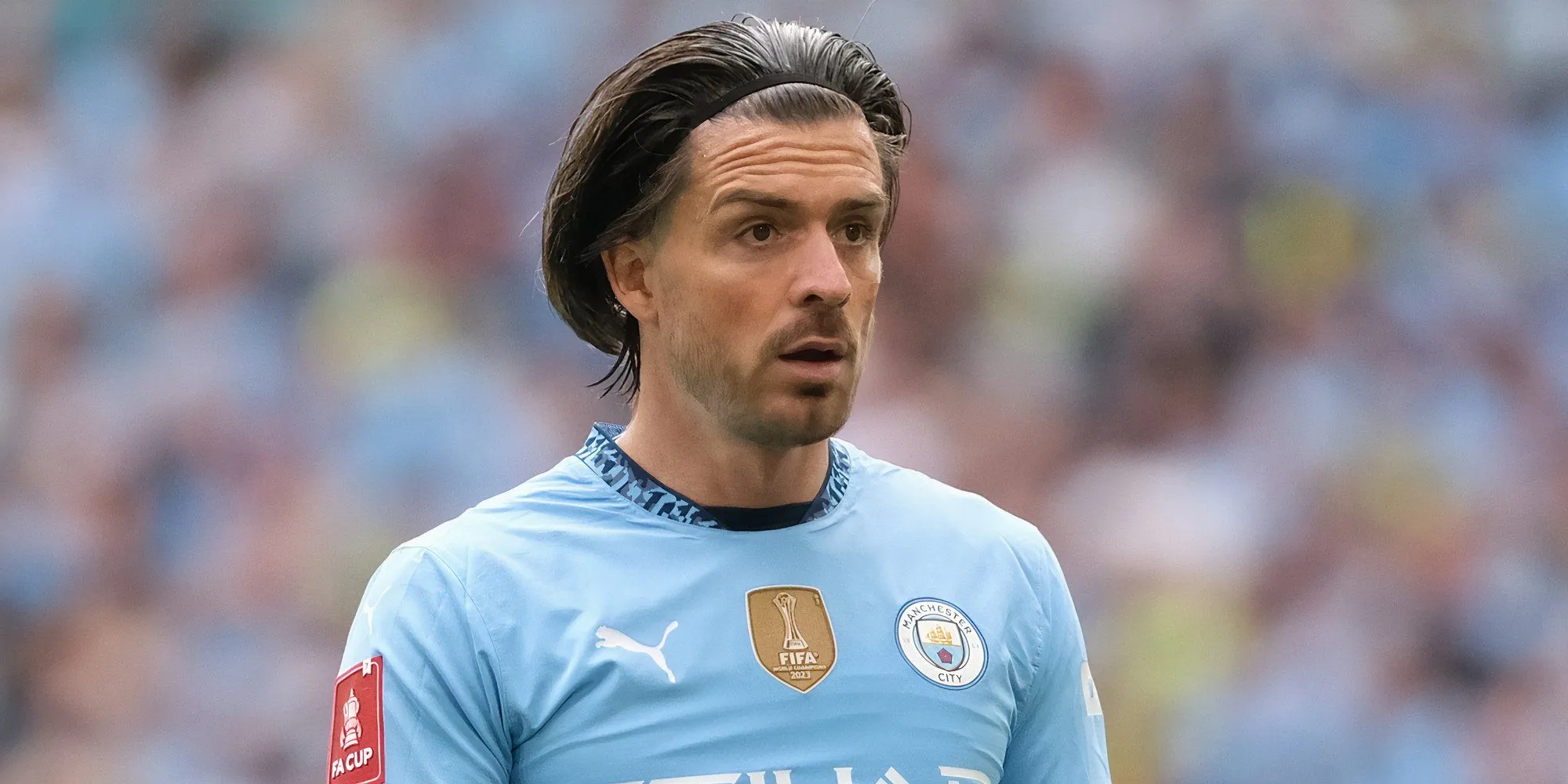 Jack Grealish trong màu áo Manchester City