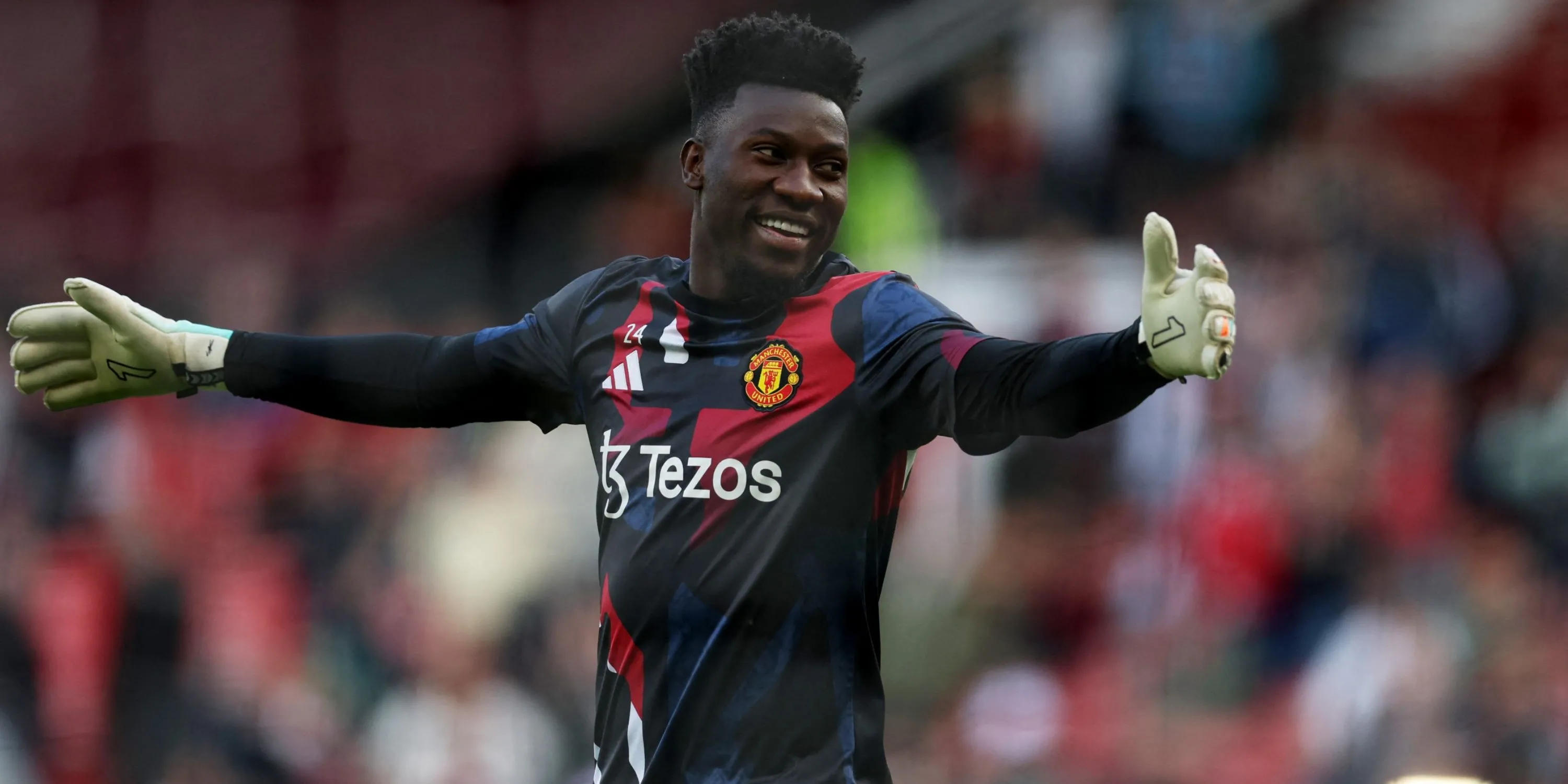 Thủ môn Andre Onana thi đấu cho Manchester United tại Premier League