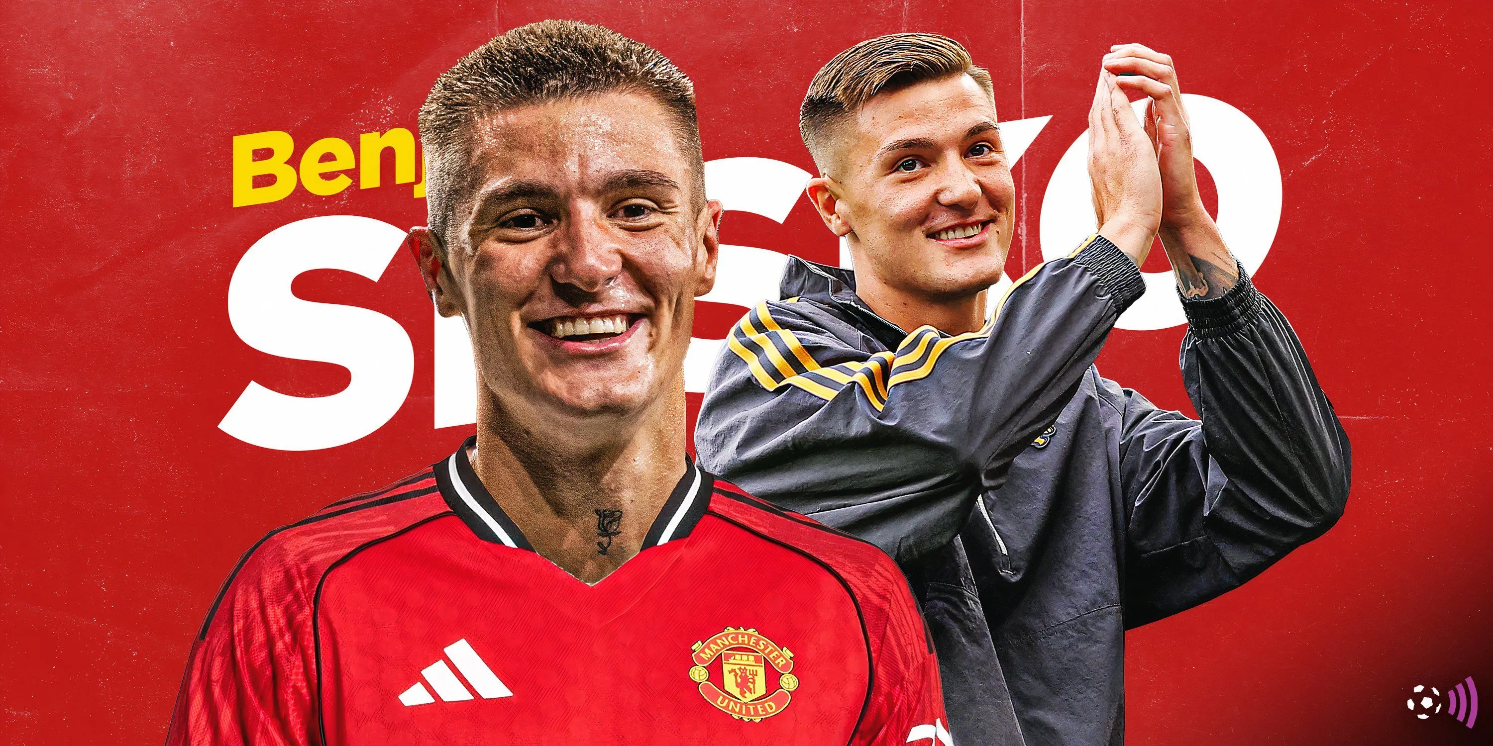 Tiền đạo Benjamin Sesko thi đấu cho Manchester United sau khi gia nhập từ RB Leipzig