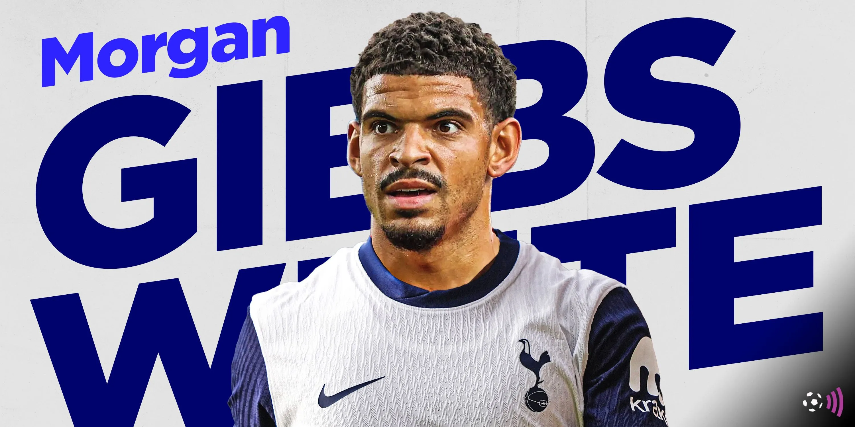 Tiền vệ Morgan Gibbs-White, mục tiêu chuyển nhượng hụt của Tottenham Hotspur, trong một trận đấu.