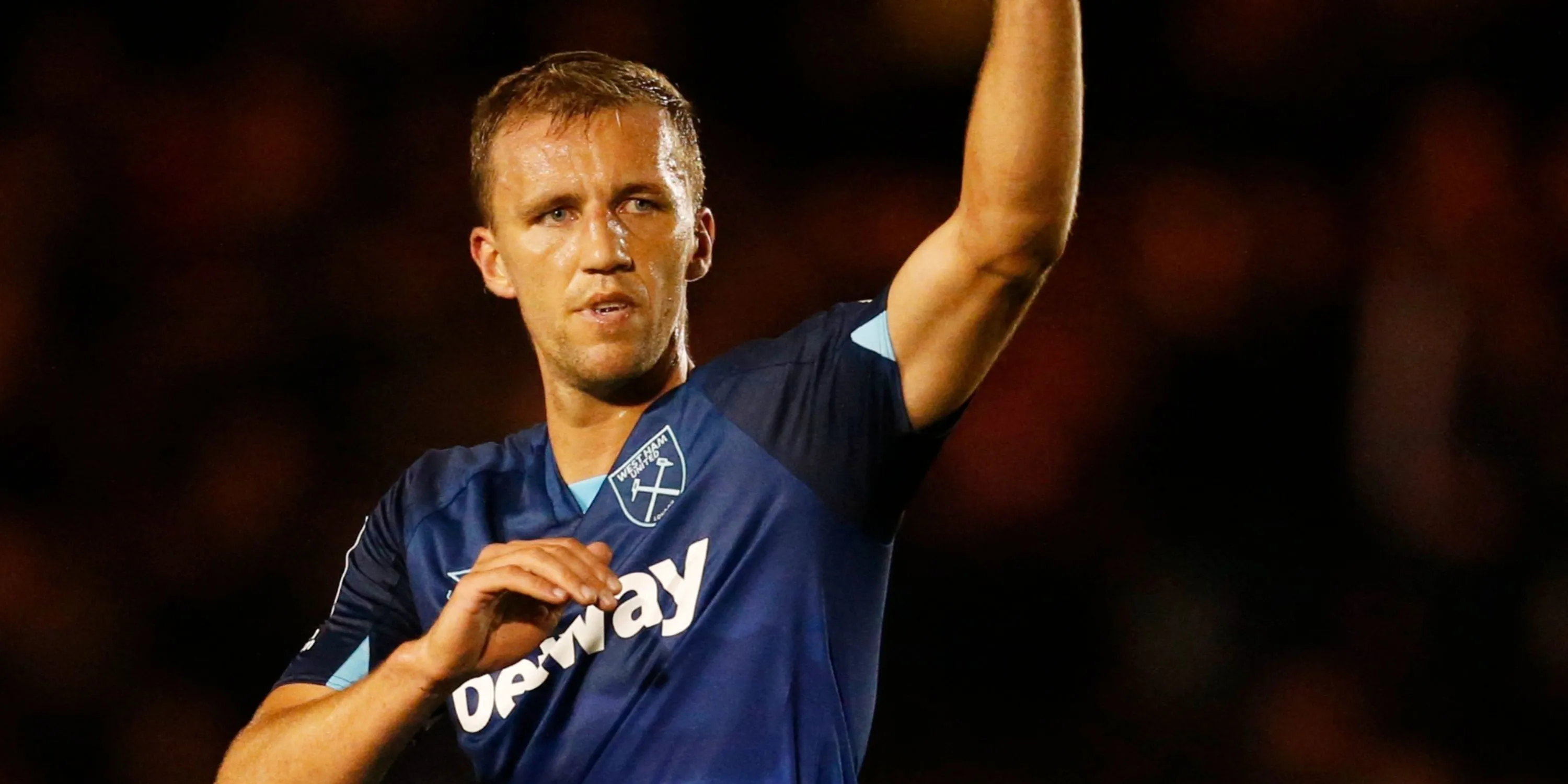 Tiền vệ Tomas Soucek của West Ham United, trụ cột quan trọng trong đội hình của HLV Graham Potter.