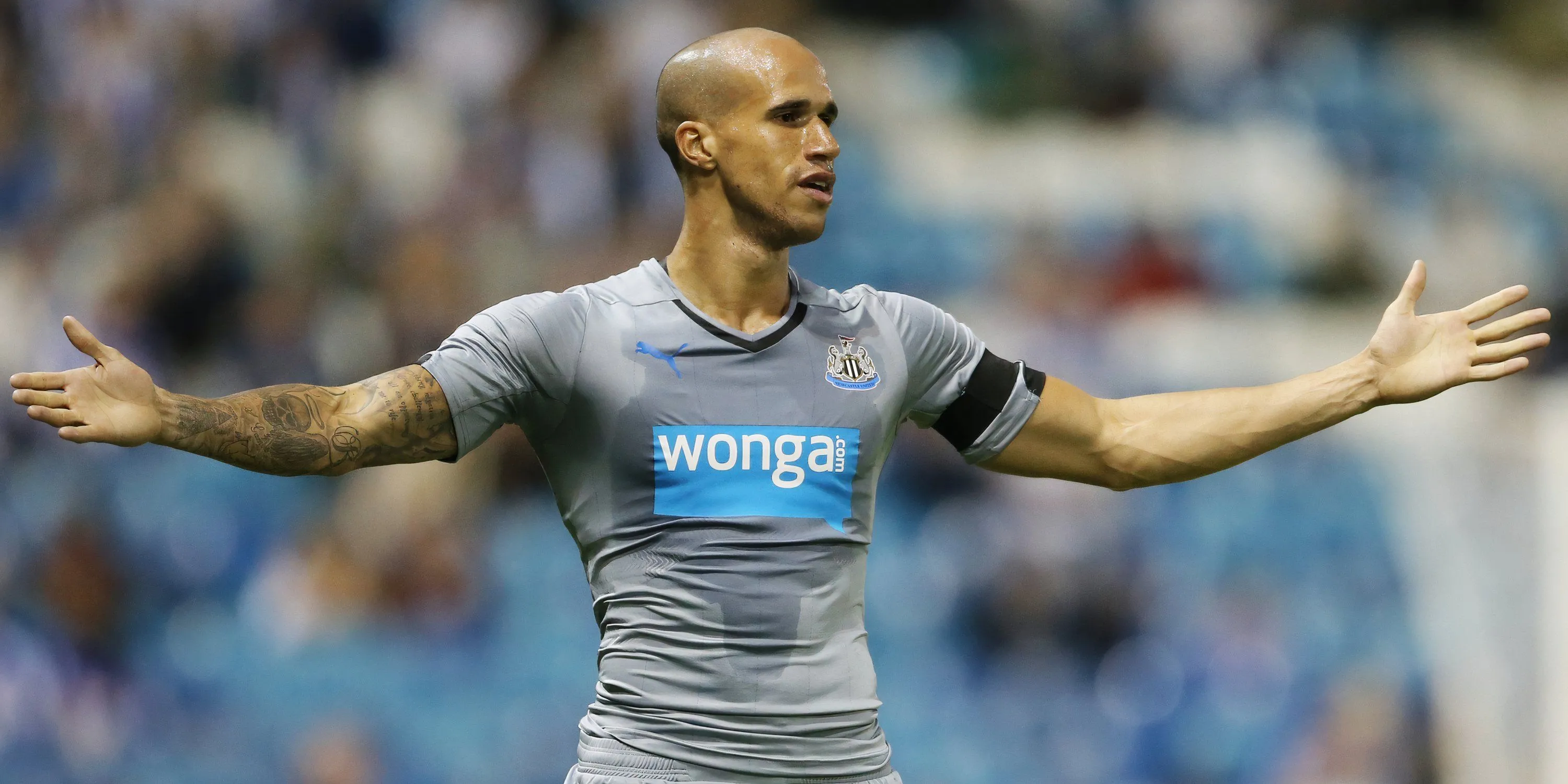 Gabriel Obertan khi chơi cho Newcastle United, một cựu sao sáng từng hứa hẹn nhiều